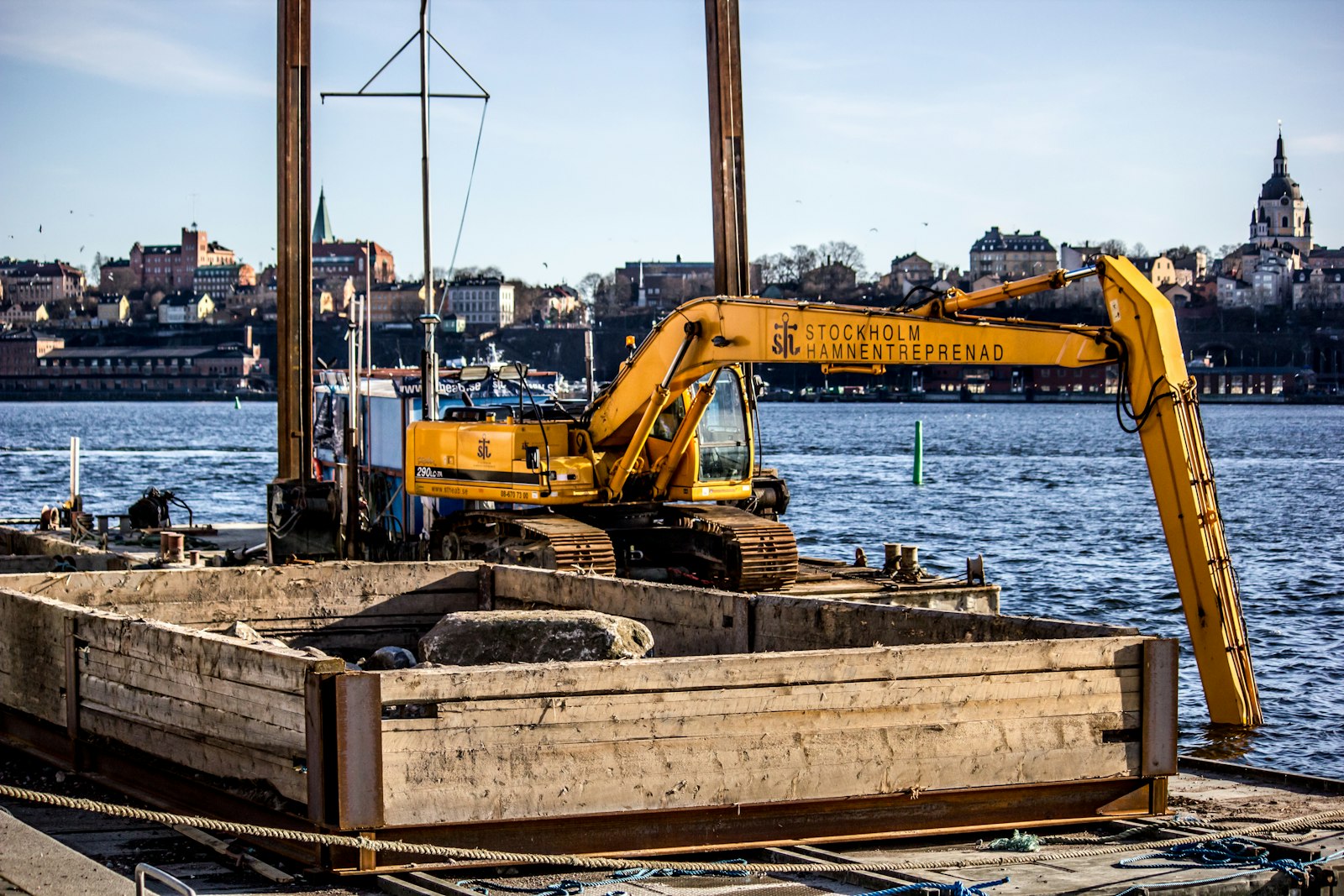 Piling works
